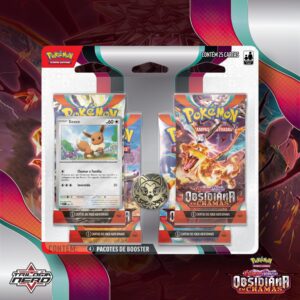 Pack Quádruplo Pokémon Escarlate e Violeta 3 Obsidiana em Chamas